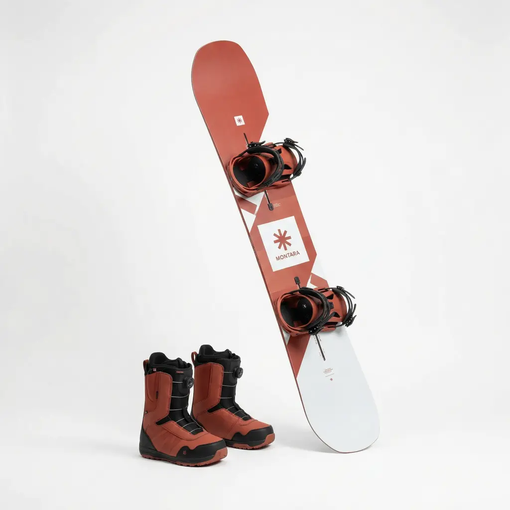 EQUIPO SNOWBOARD ADULTO (Tabla y botas)