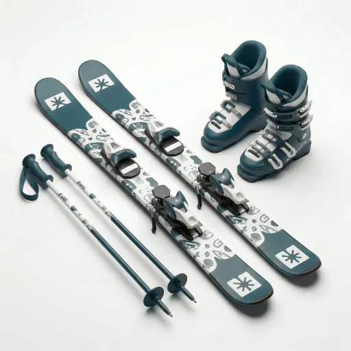 EQUIPO ESQUÍ INFANTIL (hasta 150cm) (Esquís, botas y bastones)